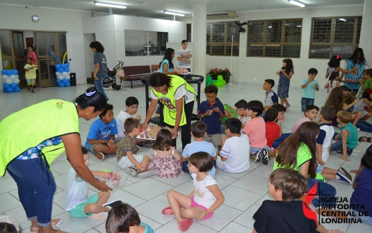 Foto Retorno do Culto Infantil