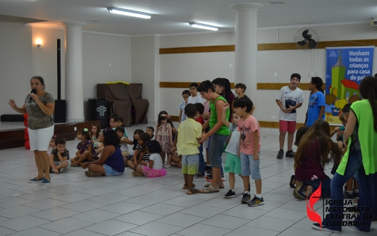 Foto Retorno do Culto Infantil