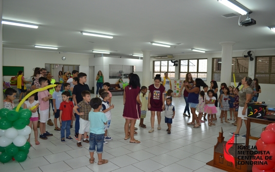 Foto Retorno do Culto Infantil