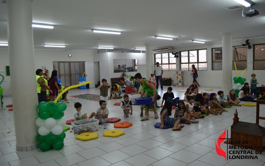 Foto Retorno do Culto Infantil