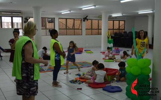 Foto Retorno do Culto Infantil