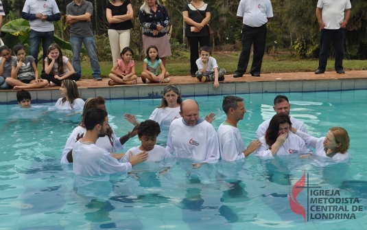 Foto Batismo Julho 2018