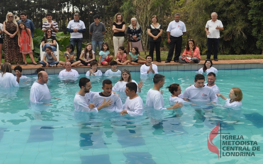 Foto Batismo Julho 2018
