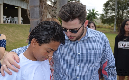 Foto Batismo Julho 2018