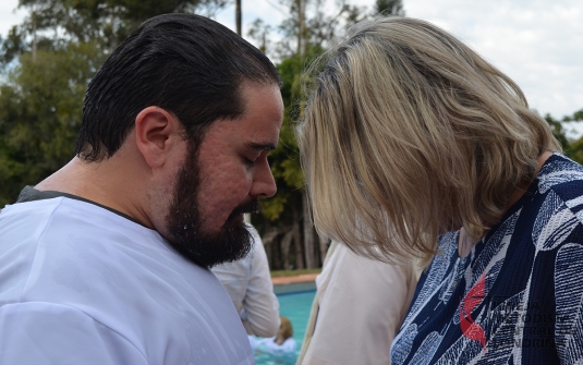 Foto Batismo Julho 2018
