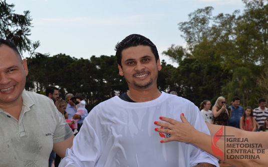 Foto Batismo Julho 2018