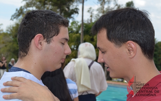 Foto Batismo Julho 2018