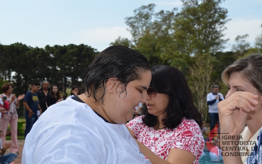 Foto Batismo Julho 2018