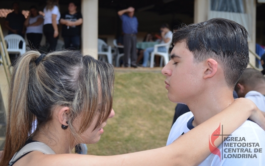 Foto Batismo Julho 2018