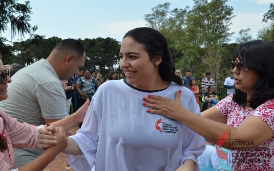 Foto Batismo Julho 2018