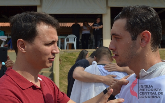 Foto Batismo Julho 2018
