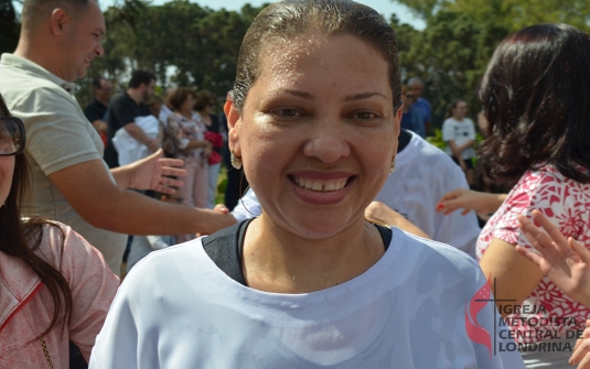Foto Batismo Julho 2018
