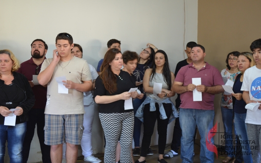 Foto Batismo Julho 2018