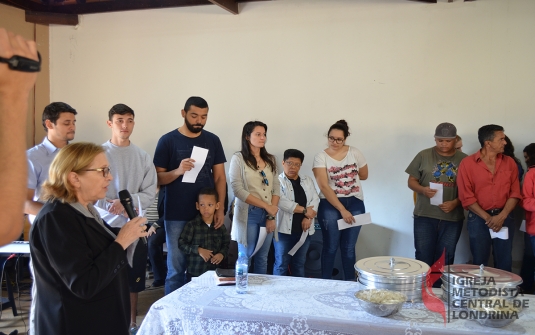 Foto Batismo Julho 2018