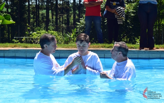 Foto Batismo dezembro 2018