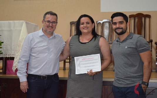 Foto Batismo Dezembro 2018 - Entrega Certificados