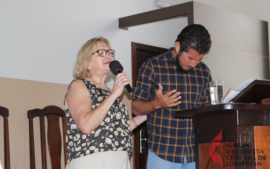 Foto Culto Especial Pastora Ruth