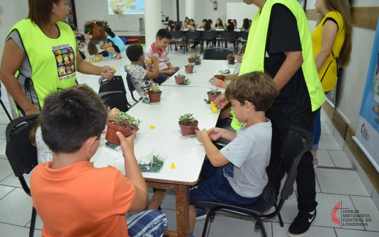 Foto Volta do Culto Infantil