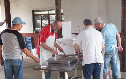 Foto Churrasco Missionário