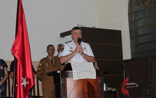 Foto Culto Especial do Grupo Integrado das Forças de Segurança