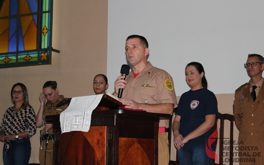 Foto Culto Especial do Grupo Integrado das Forças de Segurança