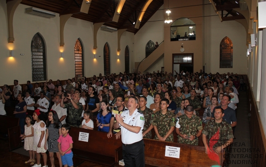 Foto Culto Especial do Grupo Integrado das Forças de Segurança