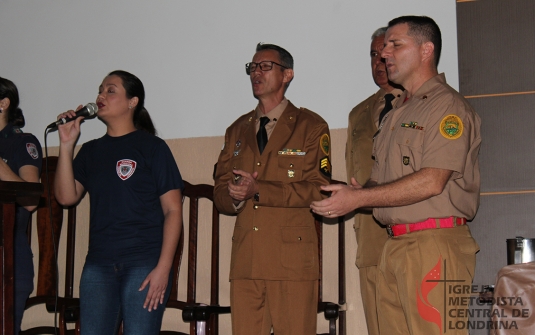 Foto Culto Especial do Grupo Integrado das Forças de Segurança