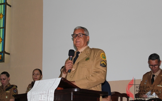 Foto Culto Especial do Grupo Integrado das Forças de Segurança