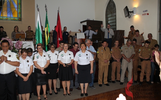 Foto Culto Especial do Grupo Integrado das Forças de Segurança