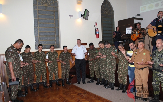 Foto Culto Especial do Grupo Integrado das Forças de Segurança