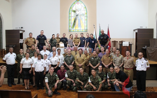 Foto Culto Especial do Grupo Integrado das Forças de Segurança