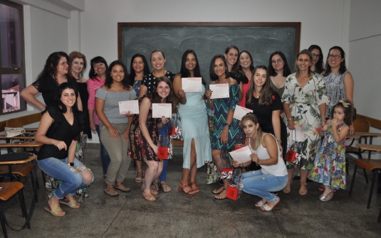 Formatura do Curso Mulher Única