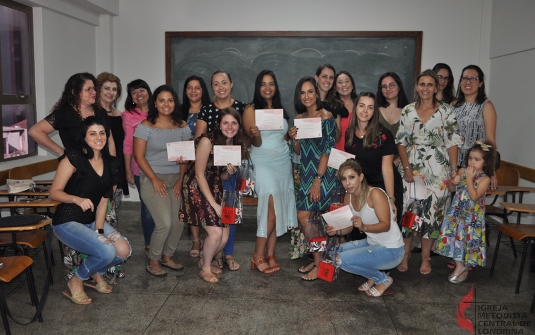 Foto Formatura do Curso Mulher Única