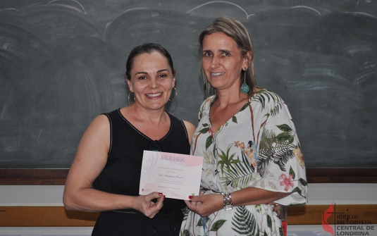 Foto Formatura do Curso Mulher Única