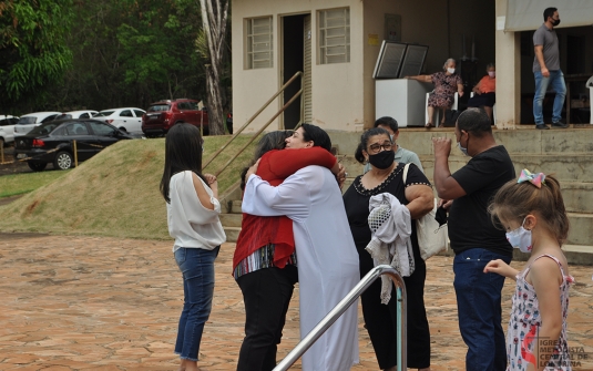 Foto Batismo Ponto Missionário Londrina Leste