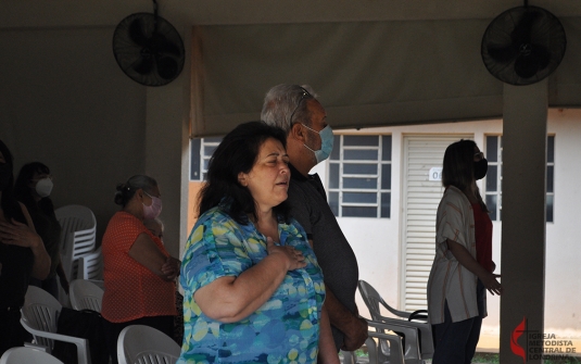 Foto Batismo Ponto Missionário Londrina Leste