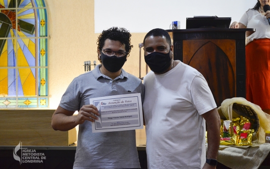 Foto Diplomação - Batismo 2021