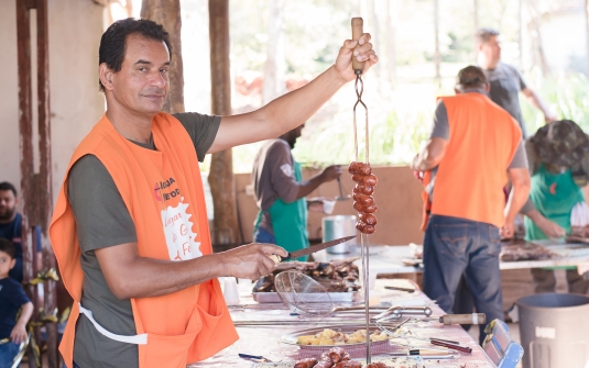 Foto Churrasco Missionário 2023