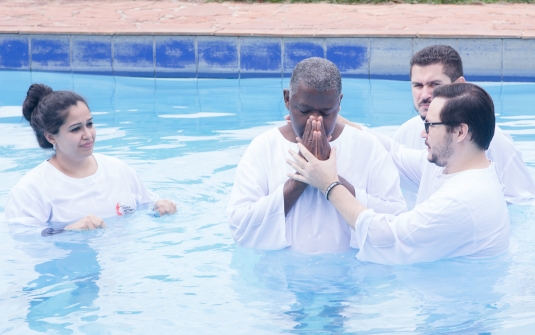 Foto Batismo Julho 2023