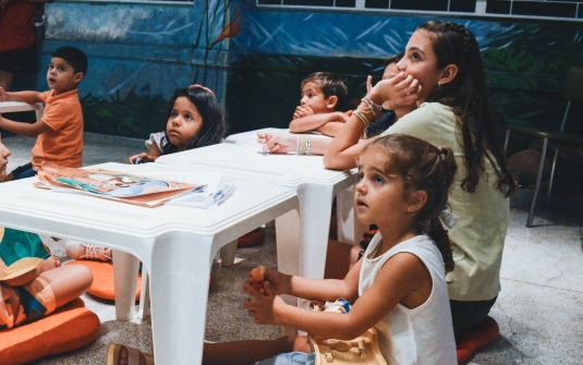 Foto Culto ceia das crianças