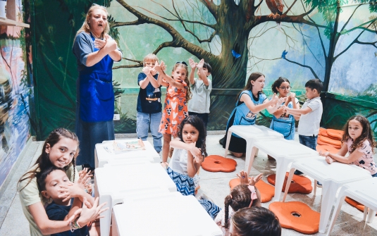 Foto Culto ceia das crianças