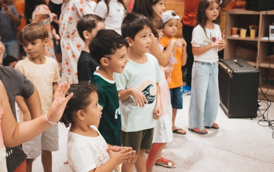 Foto Culto ceia das crianças