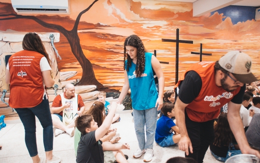 Foto Culto ceia das crianças