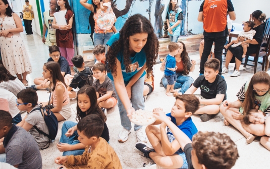 Foto Culto ceia das crianças