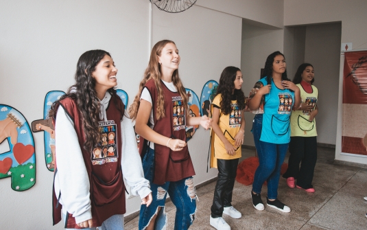 Foto Culto da Pascoa das crianças