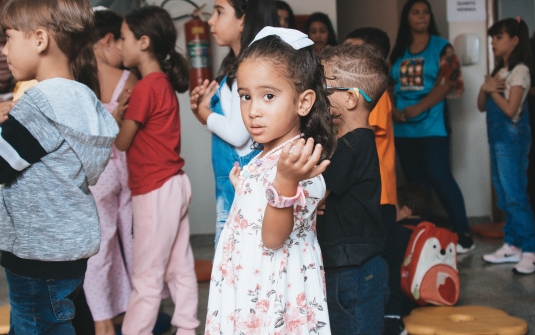 Foto Culto da Pascoa das crianças