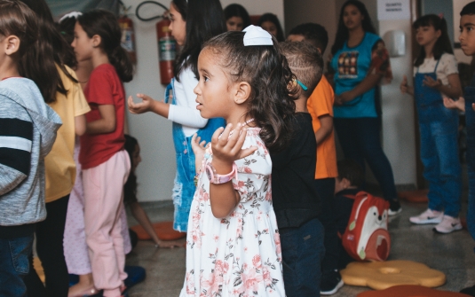 Foto Culto da Pascoa das crianças