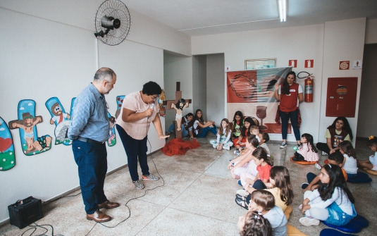 Foto Culto da Pascoa das crianças