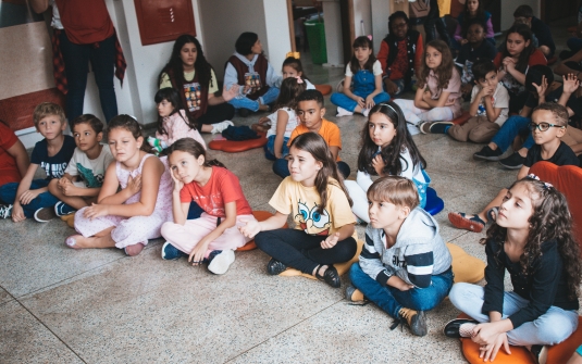 Foto Culto da Pascoa das crianças