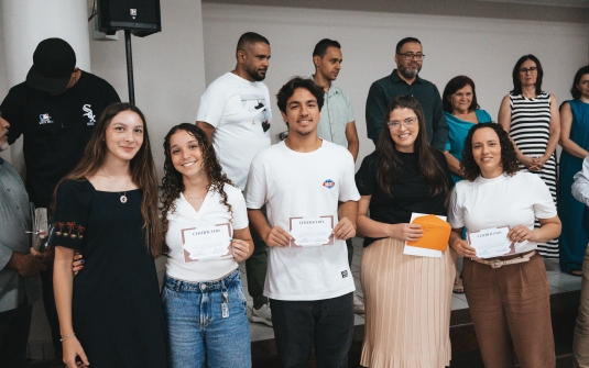 Foto Formatura CDV e Carater Cristão